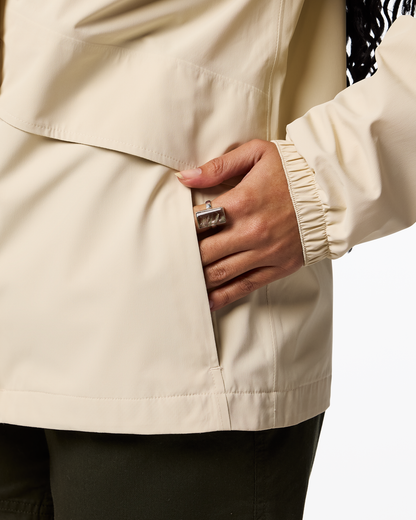 Rayu Rain Jacket - Women's - Cream - US 6343