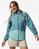 Rayu Rain Jacket - Women's - Everglade/Tide Pool - US 4310