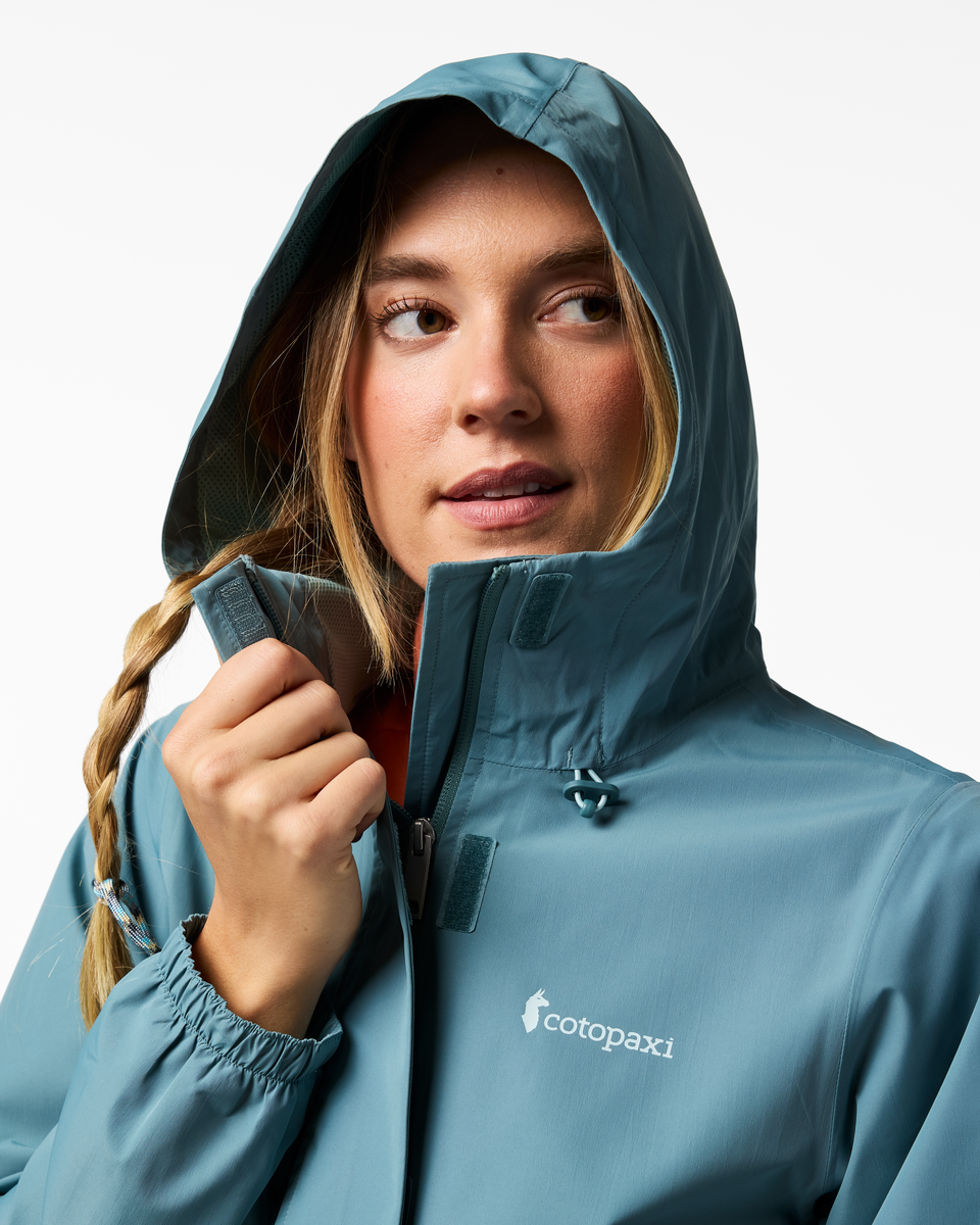 Rayu Rain Jacket - Women's - Everglade/Tide Pool - US 4310