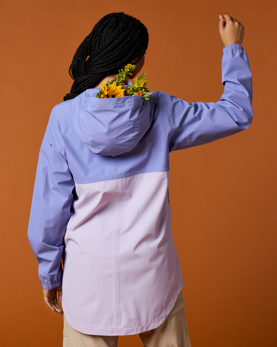 Rayu Rain Parka - Women's - Aster/Moonbeam - US 6323