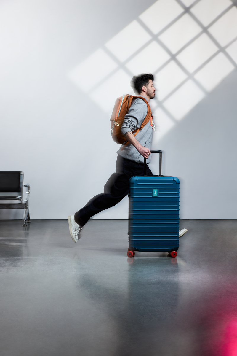Coraza Suitcase - Medium Checked - Blue Spruce - US 8621