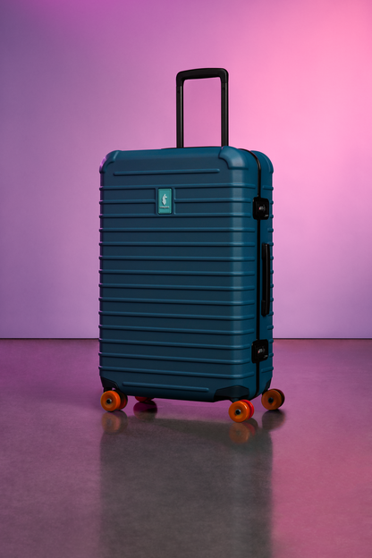 Coraza Suitcase - Medium Checked - Blue Spruce - US 8621