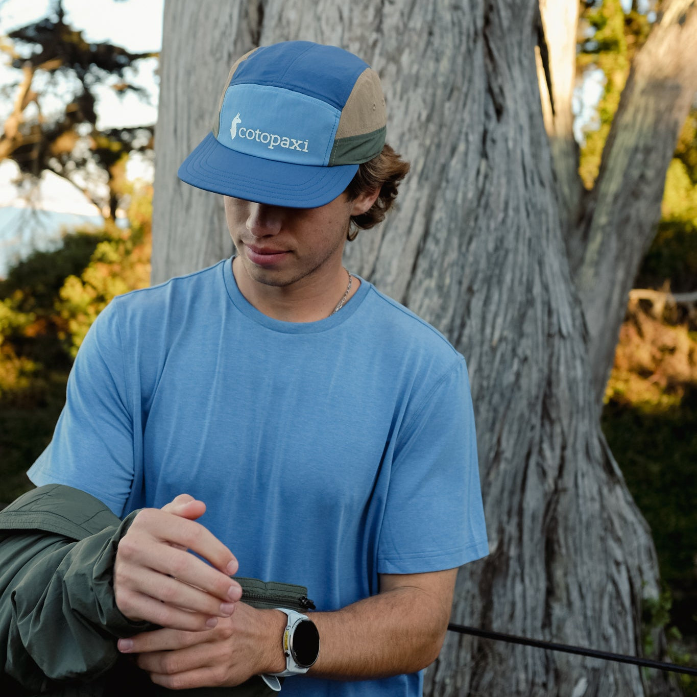 Cotopaxi Tech 5-Panel Hat - Island/Sea Spray - US 1725