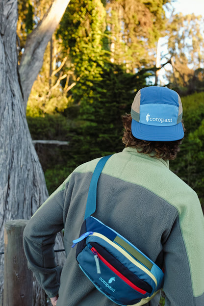 Cotopaxi Tech 5-Panel Hat - Black/Cinder - US 3049