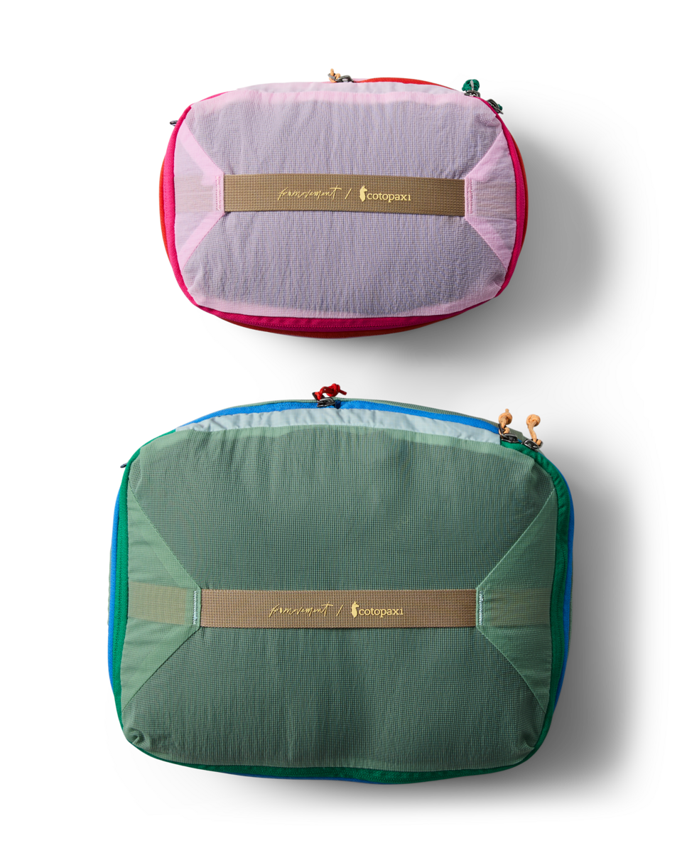 Cotopaxi X FP Movement Expandable Cubo Bundle - Powder Pink/Sterline Blue - US 8967