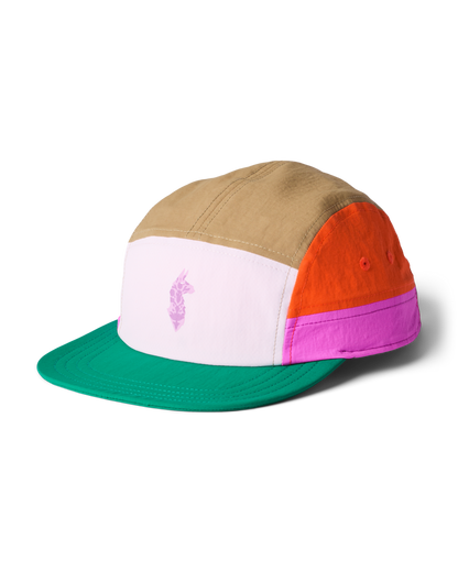 Cotopaxi X FP Movement Tech 5-Panel Hat - Powder Pink/Green Glow - US 8247