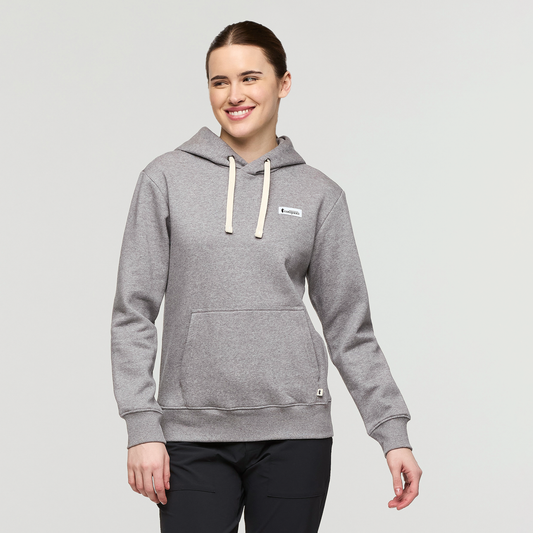 Llama Patch Pullover Hoodie - Women's - Heather Grey - US 2508