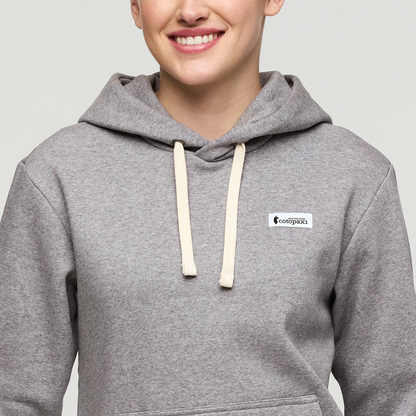 Llama Patch Pullover Hoodie - Women's - Heather Grey - US 2508