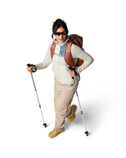 Acodo Hybrid Hooded Jacket - Women's - Chalk/Mineral - US 9779
