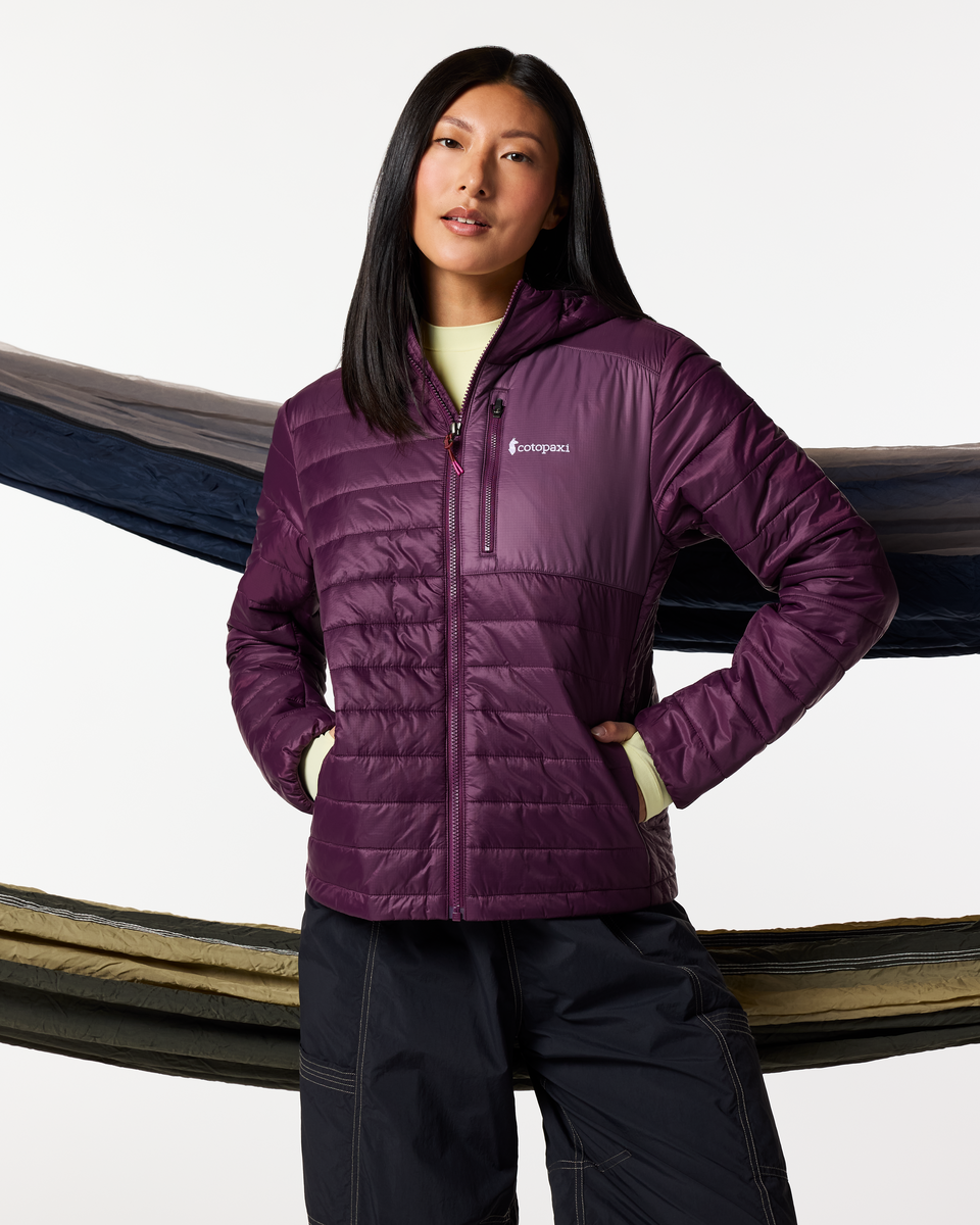 Acodo Insulated Hooded Jacket - Women's - Acai - US 8486