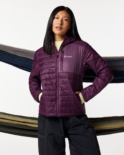 Acodo Insulated Hooded Jacket - Women's - Acai - US 8486