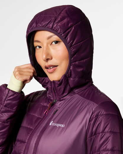 Acodo Insulated Hooded Jacket - Women's - Acai - US 8486