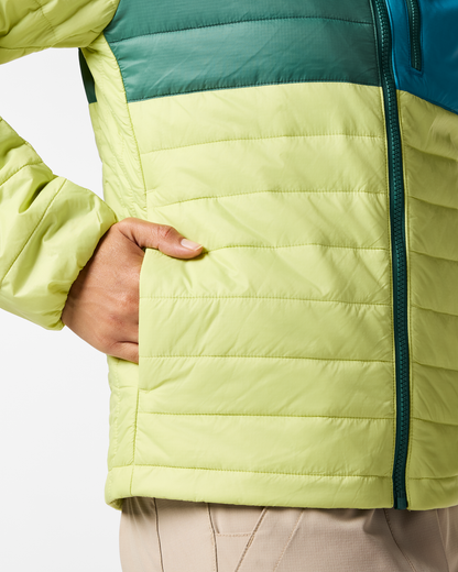 Acodo Insulated Hooded Jacket - Women's - Juniper/Firefly - US 1156