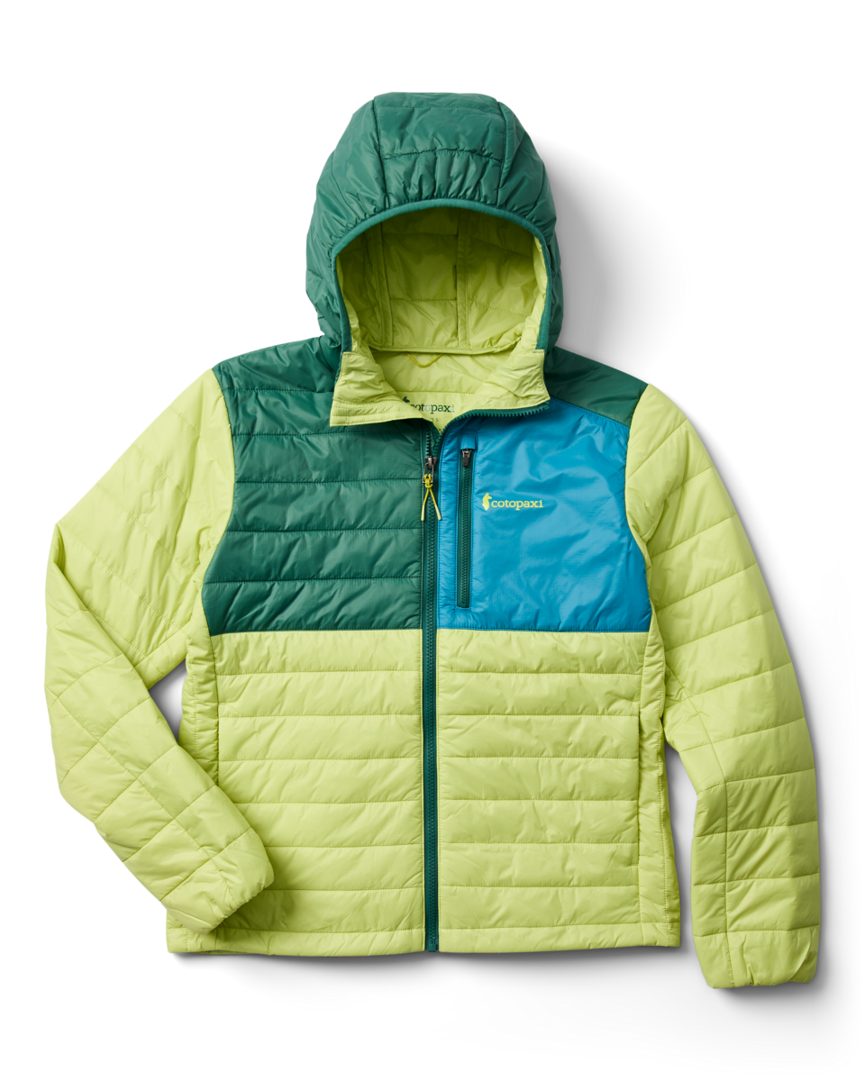 Acodo Insulated Hooded Jacket - Women's - Juniper/Firefly - US 1156