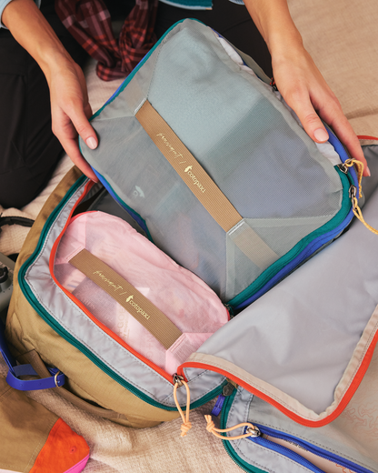 Cotopaxi X FP Movement Expandable Cubo Bundle - Powder Pink/Sterline Blue - US 8967