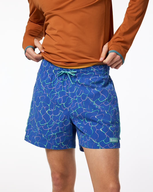 Brinco 5" Short - Print - Men's - Splash Azure - US 7075