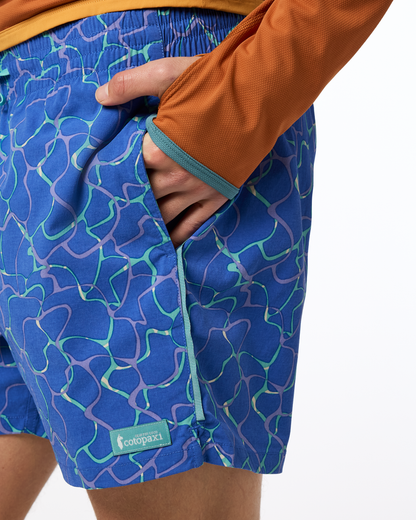 Brinco 5" Short - Print - Men's - Splash Azure - US 7075