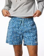 Brinco 5" Short - Print - Men's - Splash Steel Blue - US 7911