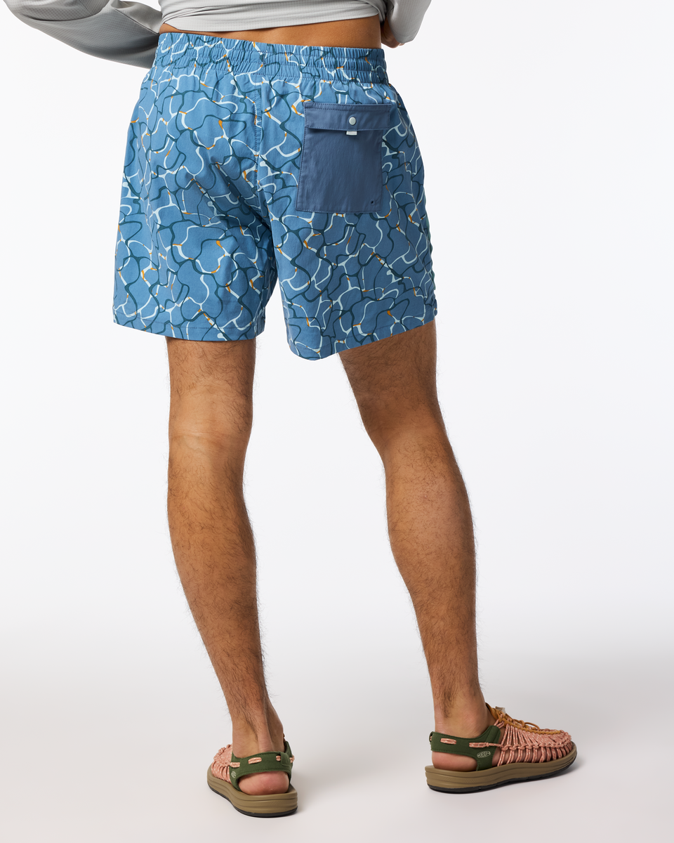Brinco 5" Short - Print - Men's - Splash Azure - US 3282