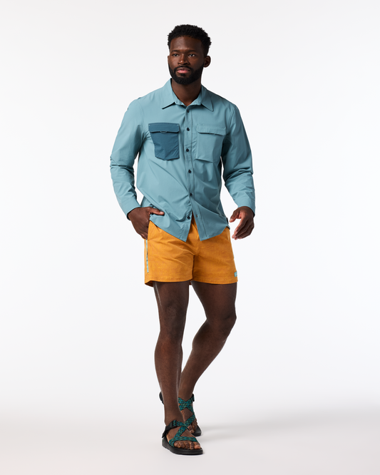 Brinco 5" Short - Print - Men's - Zen Garden Honeycomb - US 9169