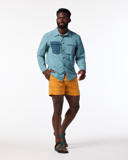 Brinco 5" Short - Print - Men's - Splash Azure - US 3282