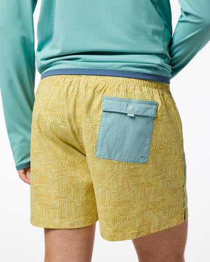 Brinco 5" Short - Print - Men's - Splash Azure - US 3282