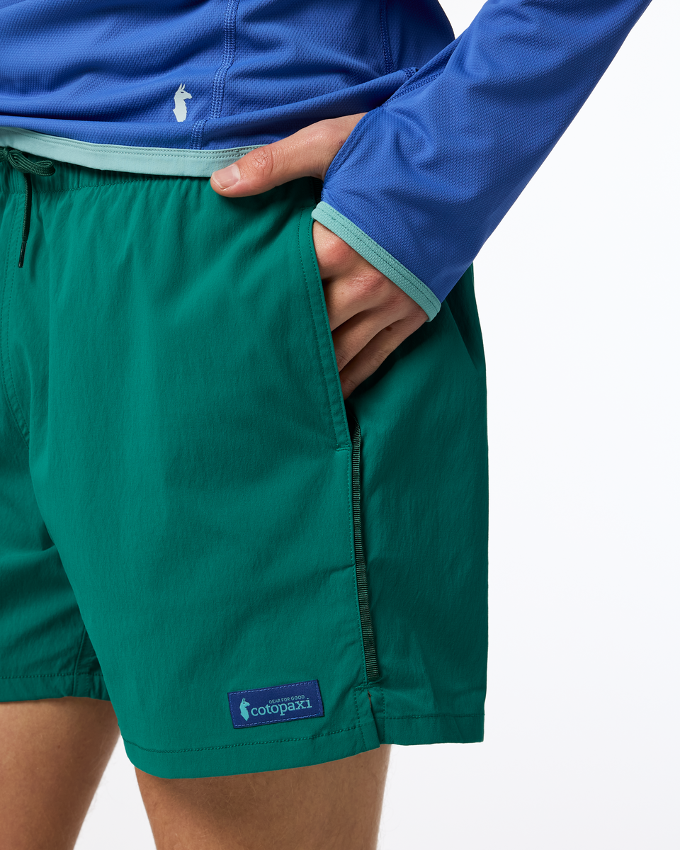 Brinco 5" Short - Solid - Men's - Malachite - US 6560