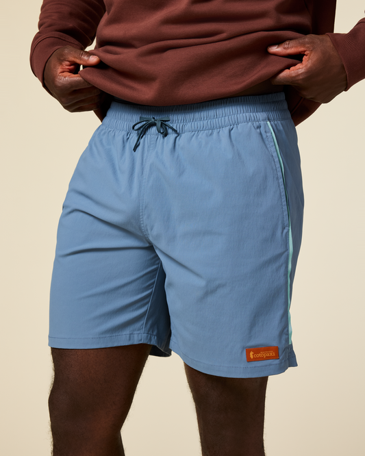 Brinco 7" Short - Solid - Men's - Steel Blue - US 9223