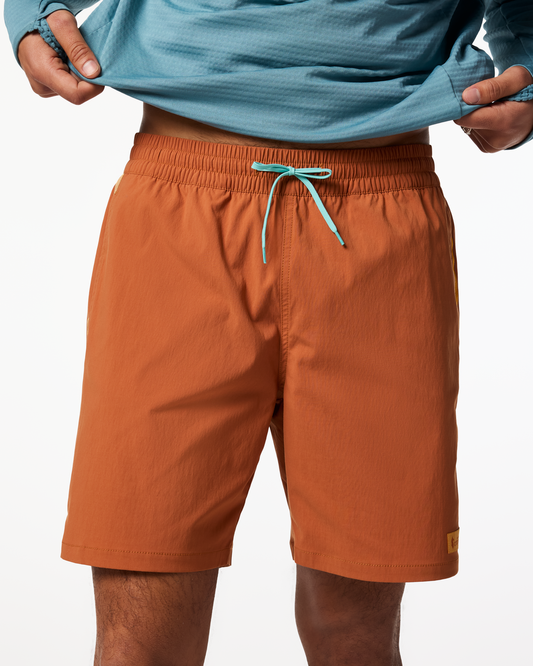 Brinco 7" Short - Solid - Men's - Whiskey - US 3712