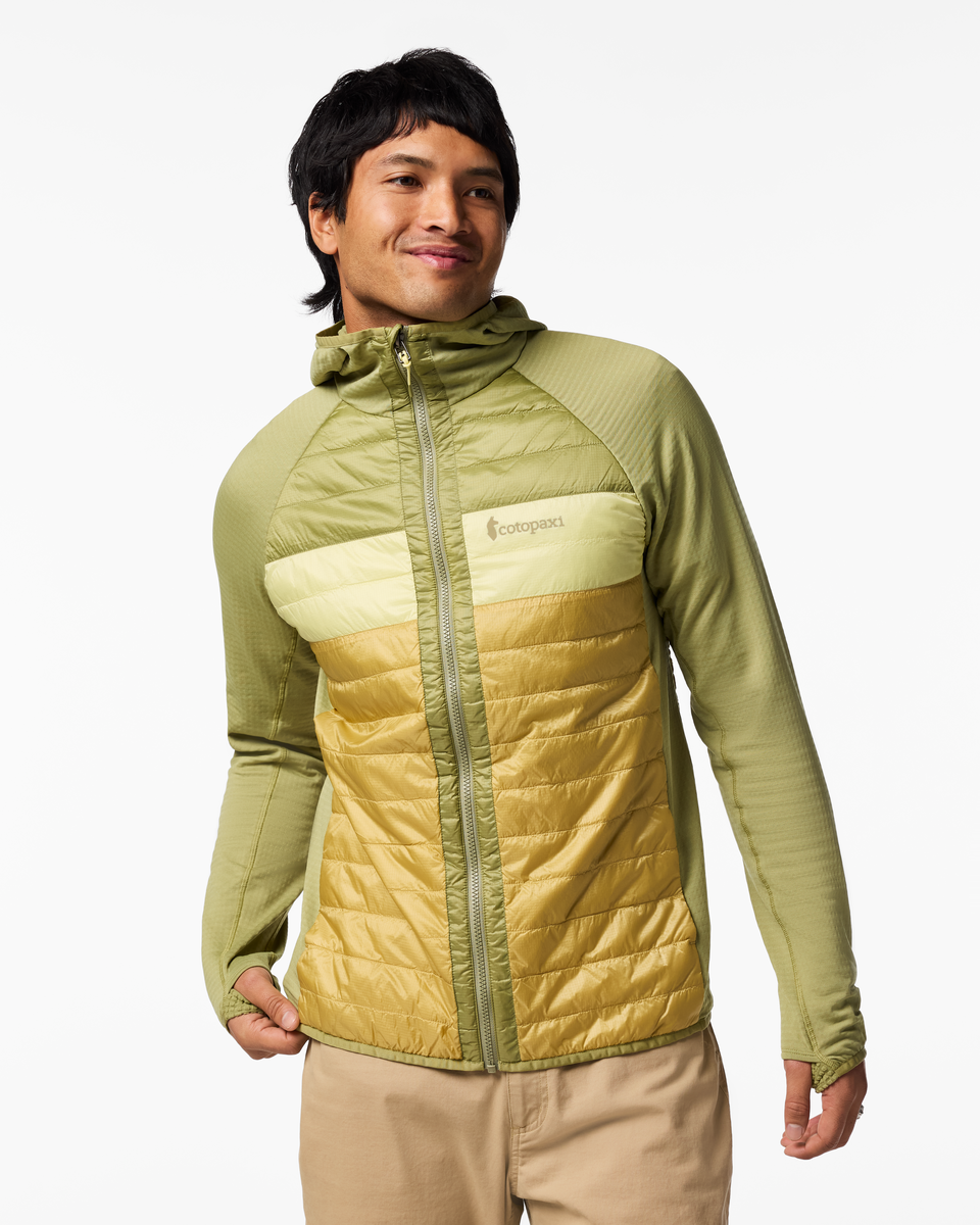 Capa Hybrid Insulated Hooded Jacket - Men's - Seed/Husk - US 3816