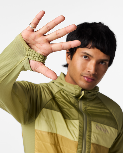 Capa Hybrid Insulated Hooded Jacket - Men's - Seed/Husk - US 3816