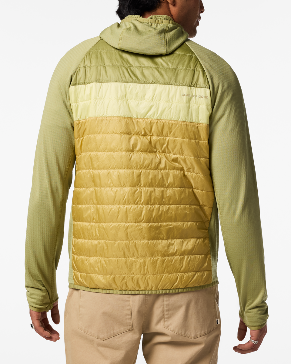 Capa Hybrid Insulated Hooded Jacket - Men's - Seed/Husk - US 3816