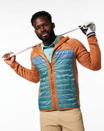 Capa Hybrid Insulated Hooded Jacket - Men's - Whiskey/Everglade - US 8861