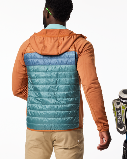 Capa Hybrid Insulated Hooded Jacket - Men's - Whiskey/Everglade - US 8861