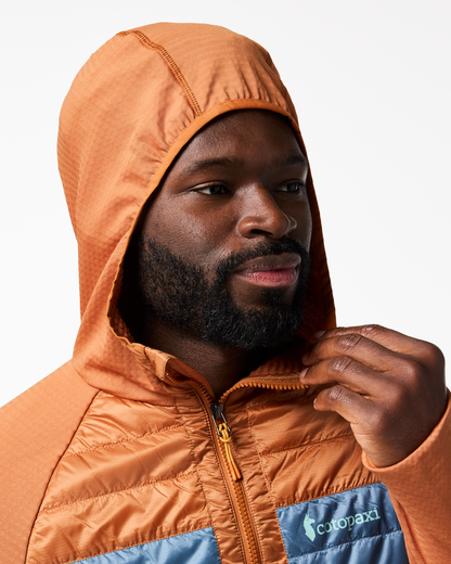 Capa Hybrid Insulated Hooded Jacket - Men's - Whiskey/Everglade - US 8861