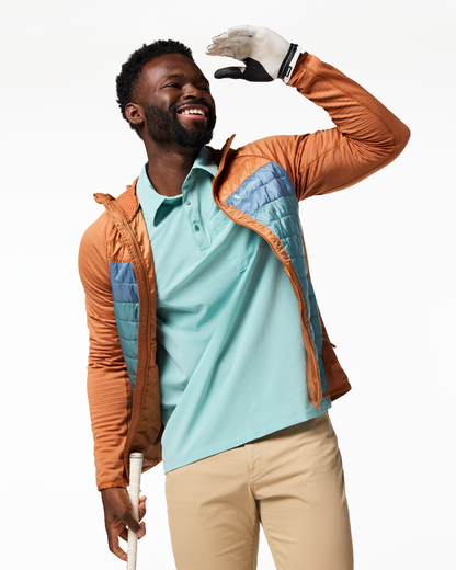 Capa Hybrid Insulated Hooded Jacket - Men's - Whiskey/Everglade - US 8861