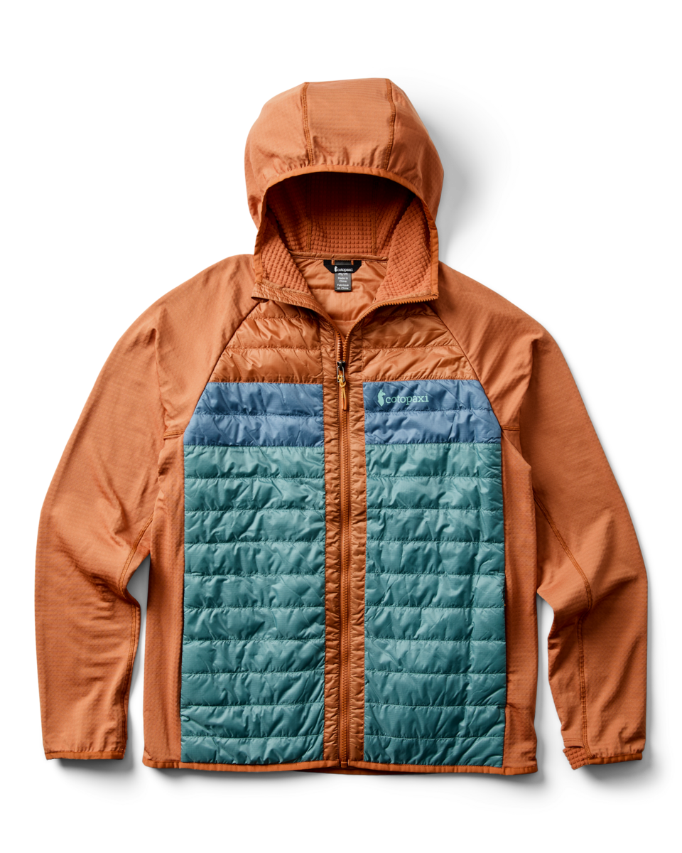 Capa Hybrid Insulated Hooded Jacket - Men's - Whiskey/Everglade - US 8861