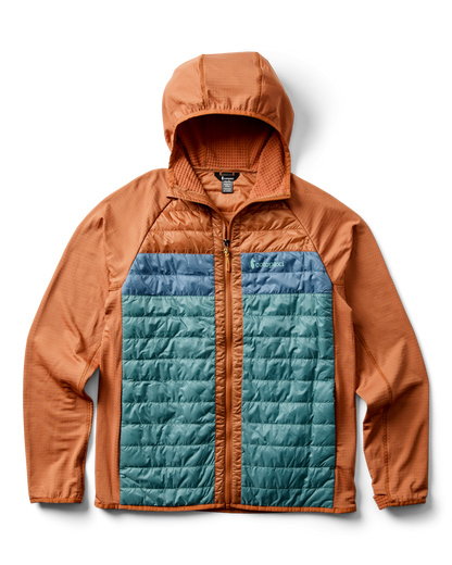 Capa Hybrid Insulated Hooded Jacket - Men's - Whiskey/Everglade - US 8861