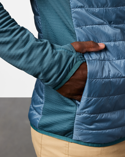 Capa Hybrid Insulated Jacket - Men's - Ocean/Steel Blue - US 5181