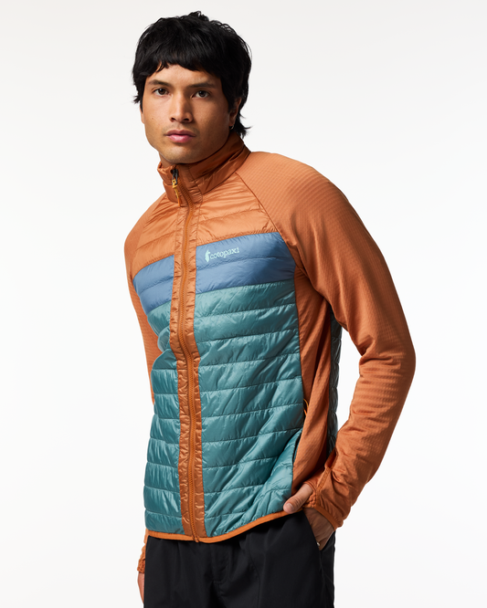 Capa Hybrid Insulated Jacket - Men's - Whiskey/Everglade - US 9689