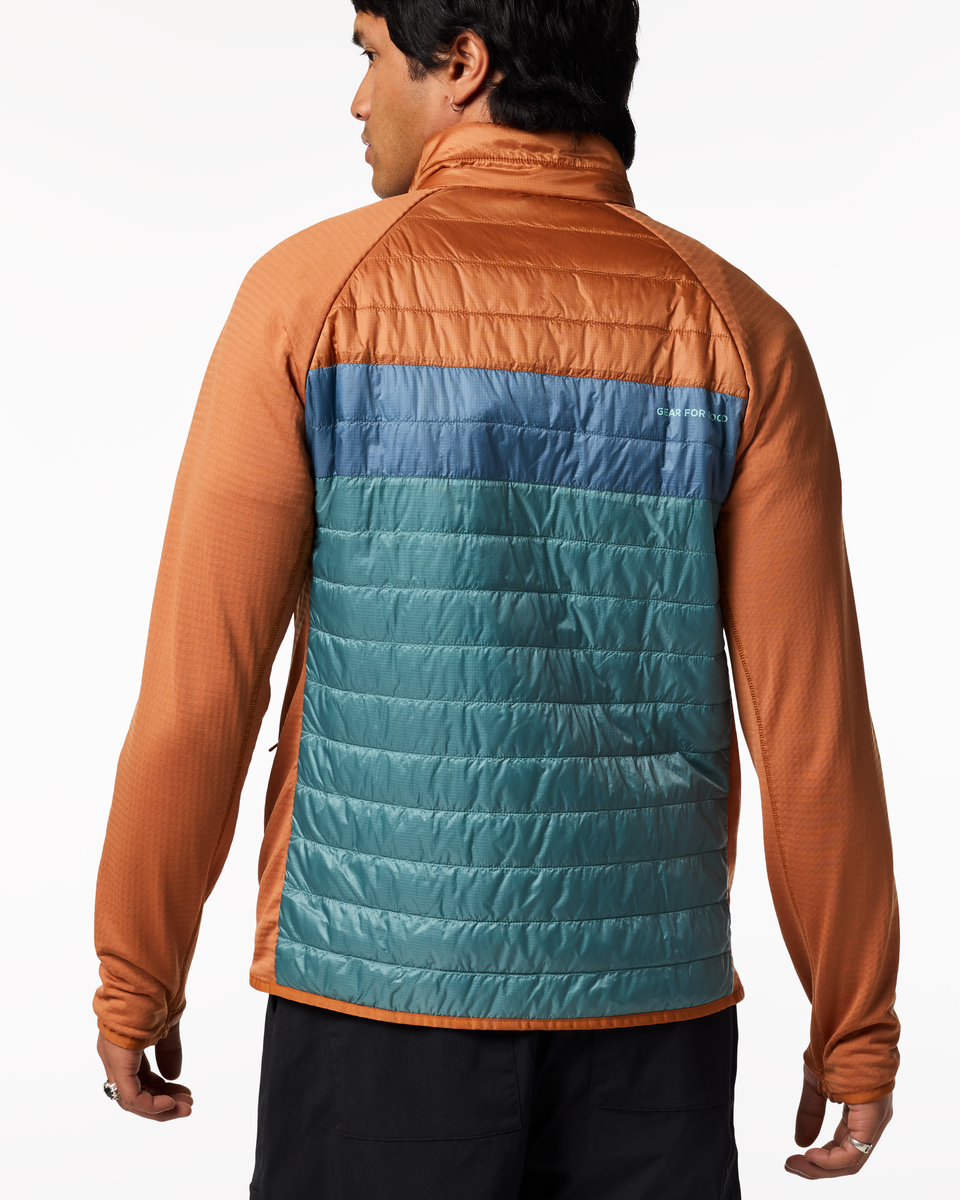 Capa Hybrid Insulated Jacket - Men's - Whiskey/Everglade - US 9689