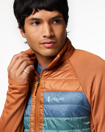 Capa Hybrid Insulated Jacket - Men's - Whiskey/Everglade - US 9689
