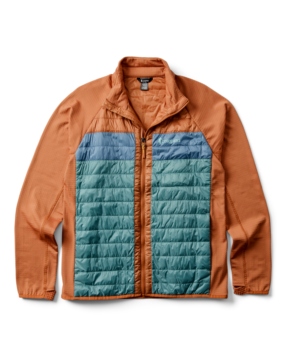 Capa Hybrid Insulated Jacket - Men's - Whiskey/Everglade - US 9689
