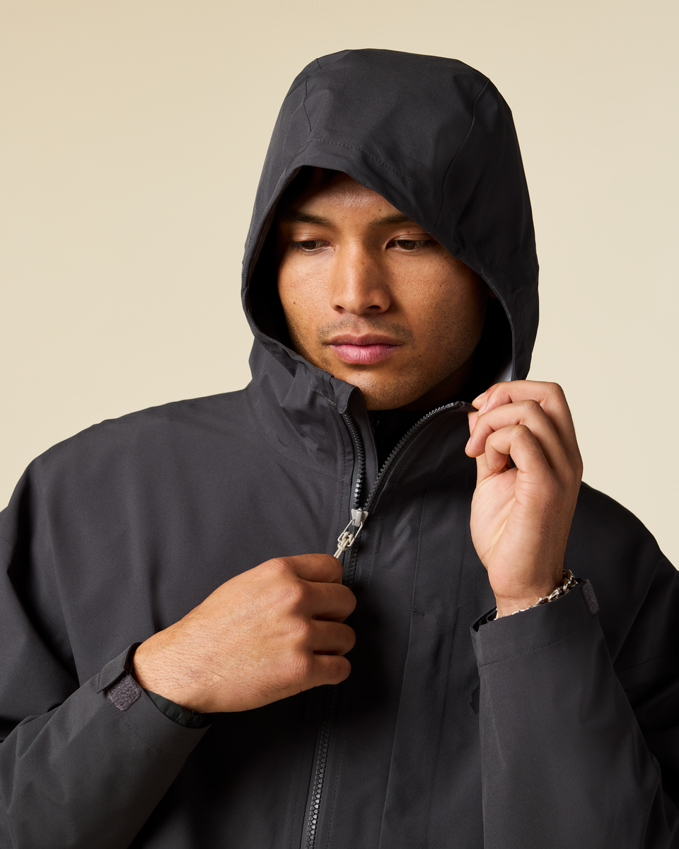Cielo Rain Jacket - Men's - Charcoal/Cinder - US 1561