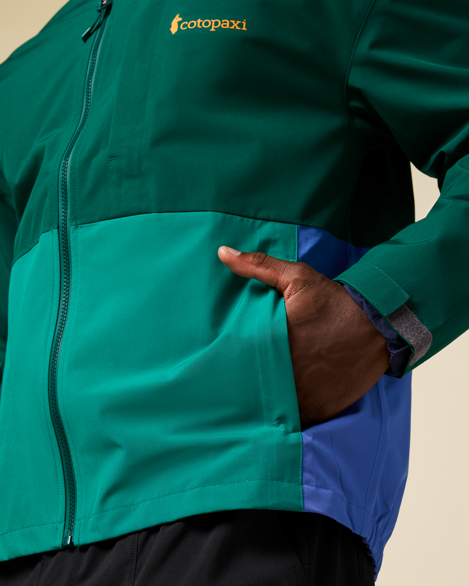 Cielo Rain Jacket - Men's - Kale/Malachite - US 5018