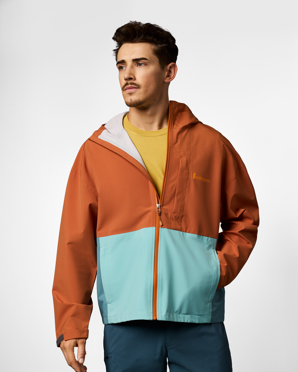 Cielo Rain Jacket - Men's - Whiskey/Tide Pool - US 7458