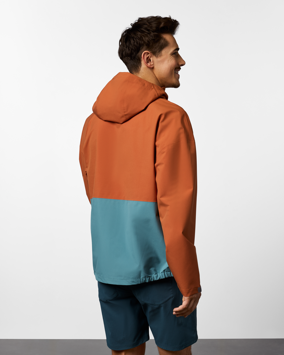 Cielo Rain Jacket - Men's - Whiskey/Tide Pool - US 7458