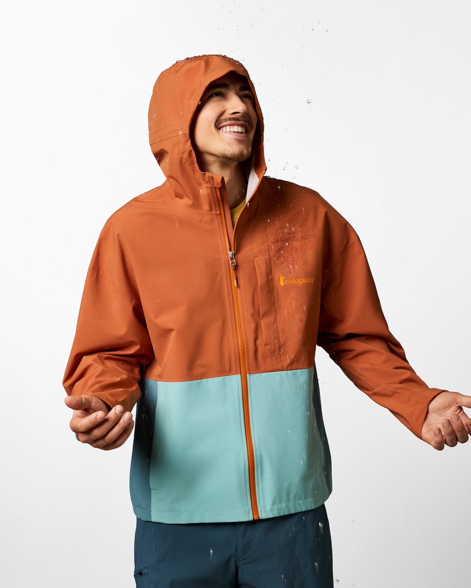Cielo Rain Jacket - Men's - Whiskey/Tide Pool - US 7458