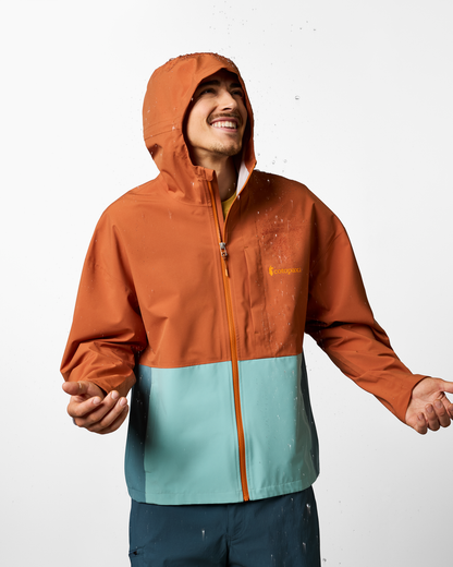 Cielo Rain Jacket - Men's - Whiskey/Tide Pool - US 7458