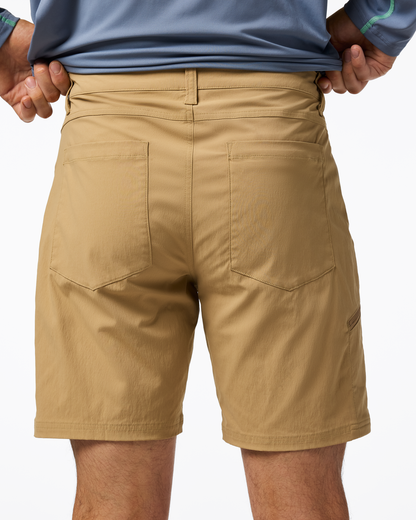 Coraje Tech Short - Men's - Khaki - US 6883